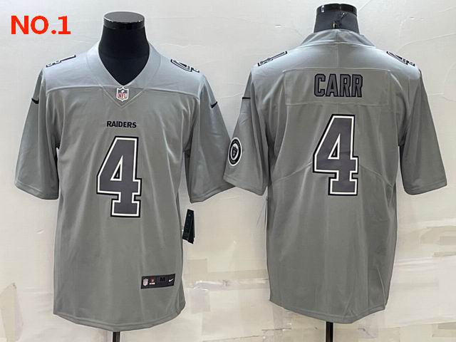 Men's Las Vegas Raiders #4 Derek Carr Jerseys-15